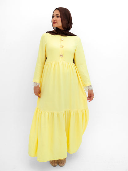 Serene Linen Sun Dress