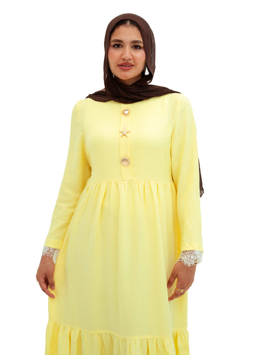Serene Linen Sun Dress