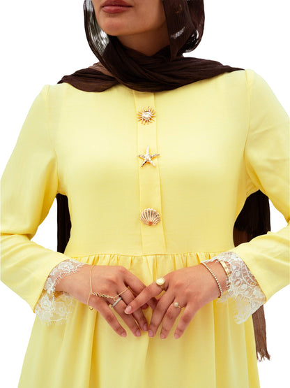 Serene Linen Sun Dress